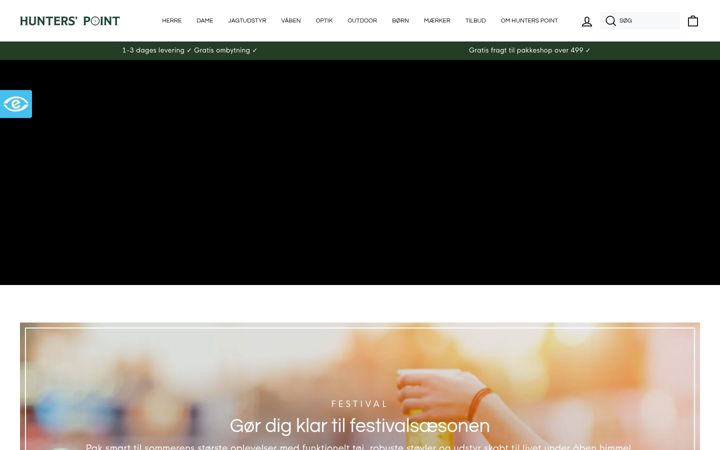 Screenshot of hunterspoint.dk