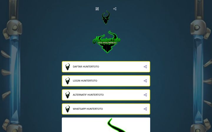 Screenshot of huntertotoc.com