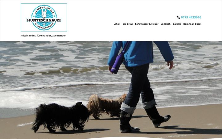 Screenshot of hunteschnauze.de