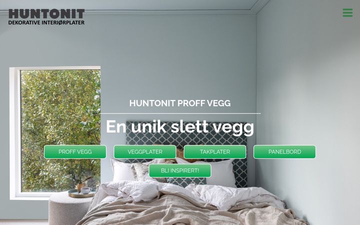 Screenshot of huntonit.no