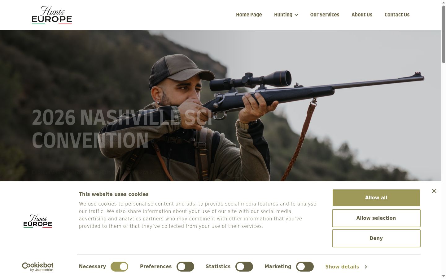 Screenshot tal-banner tal-kunsens muri qabel kwalunkwe interazzjoni