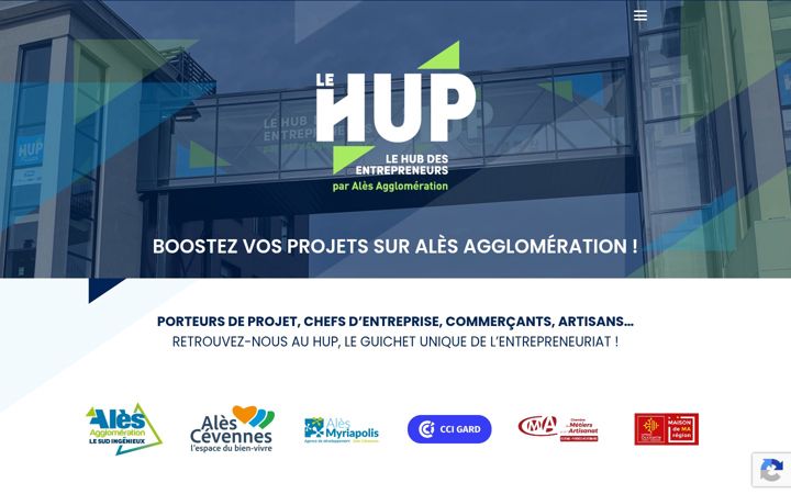 Screenshot of hup-ales.fr