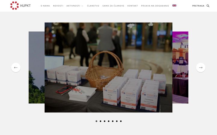 Screenshot of hupkt.hr