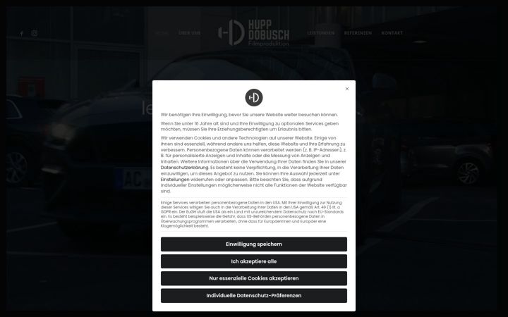 Screenshot of hupp-dobusch.de