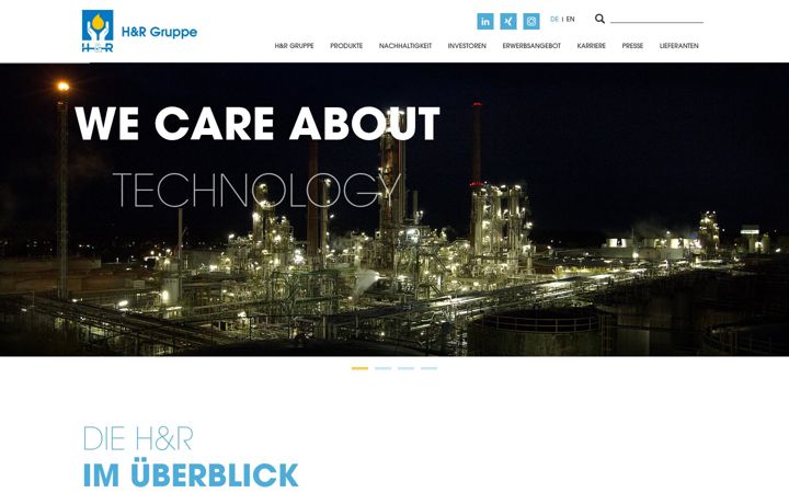 Screenshot of hur.com