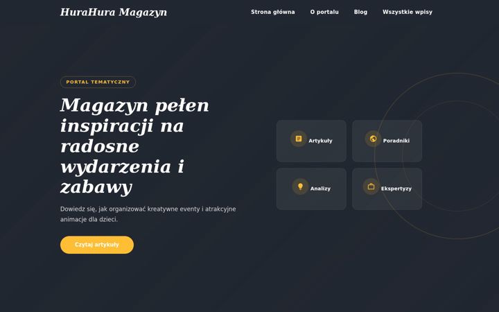 Screenshot of hura-hura.pl