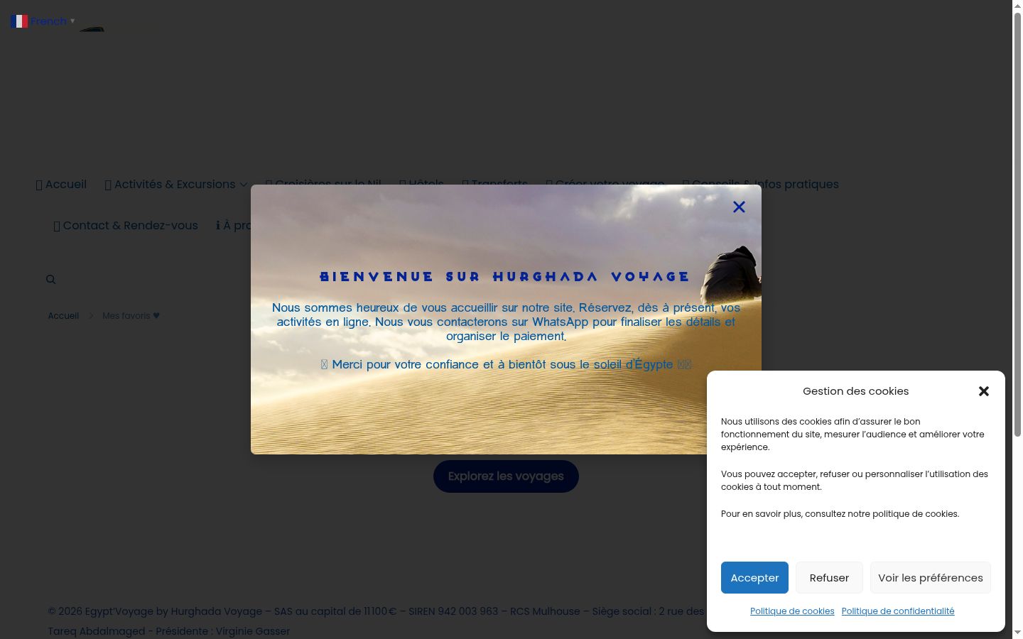 Screenshot van de toestemmingsbanner zoals getoond vóór enige interactie