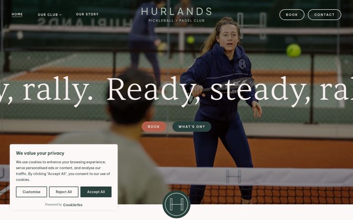 Screenshot of hurlands.com