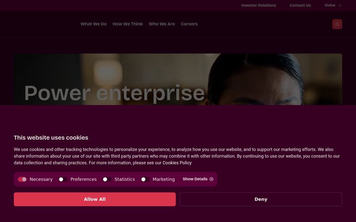 Screenshot of huronconsultinggroup.com