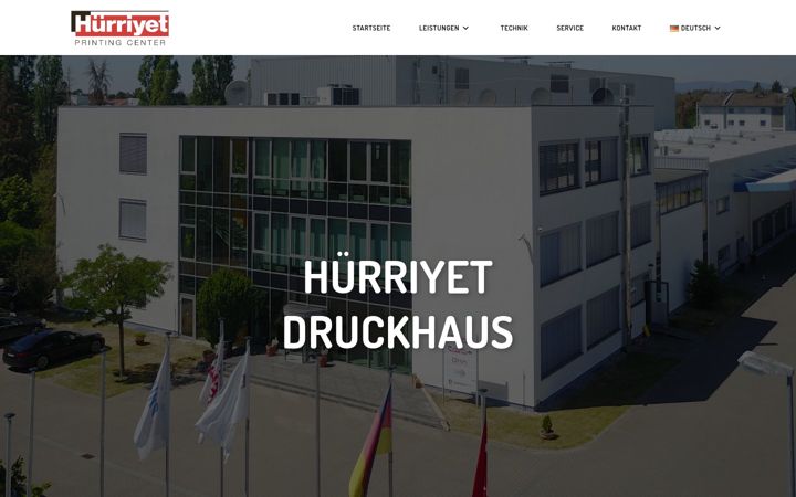 Screenshot του hurriyetdruckhaus.de