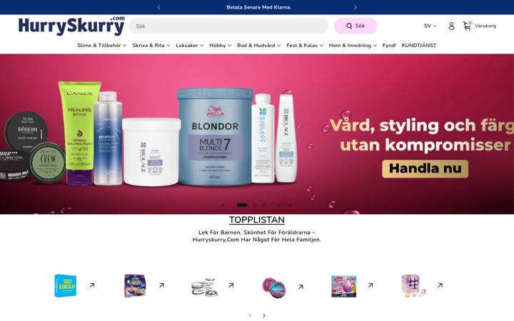 Snimka zaslona za hurryskurry.com