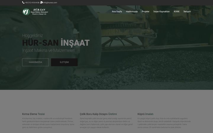 Screenshot of hursanas.com