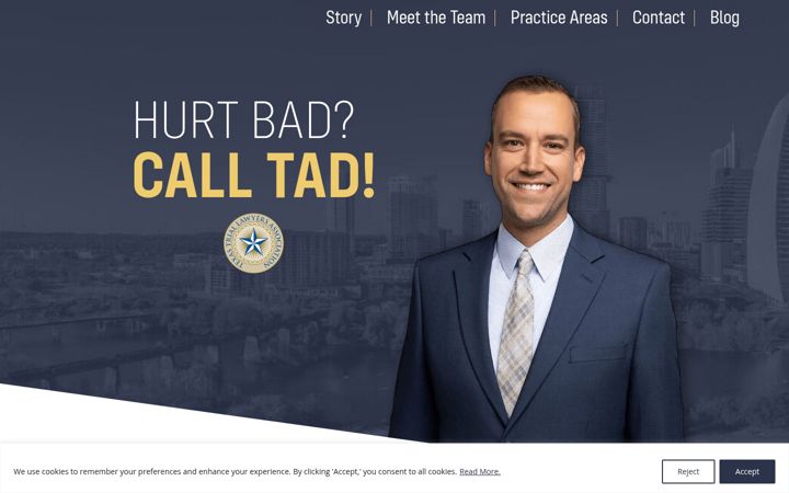 Screenshot of hurtbadcalltad.com