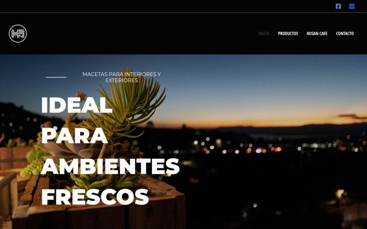 Screenshot of husan.com.mx