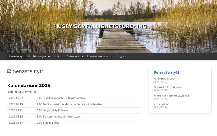 Screenshot of husby-stallarholmen.se