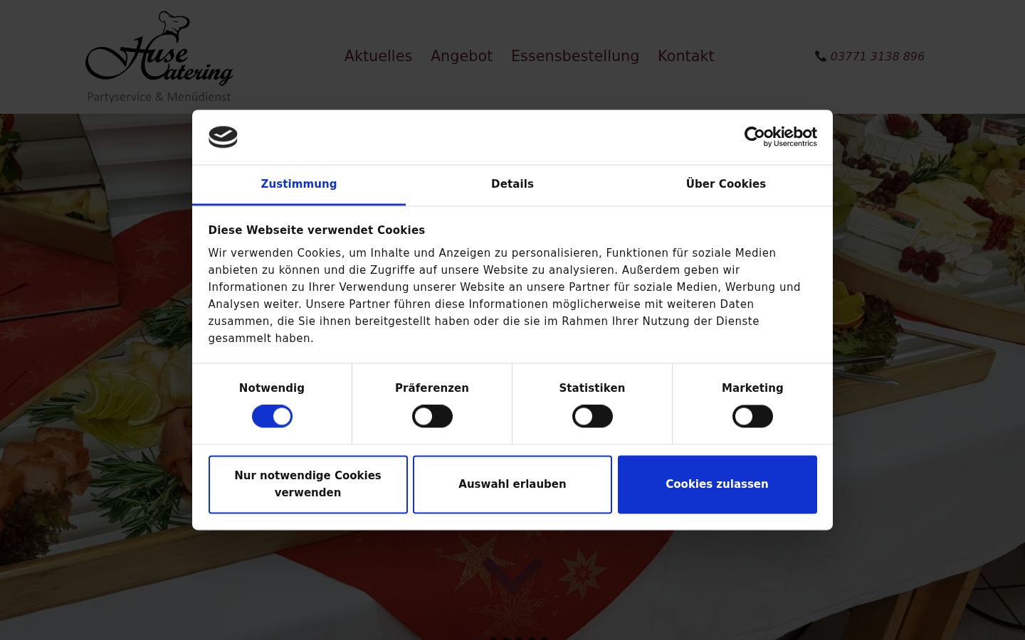 Snímka obrazovky banera súhlasu zobrazeného pred akoukoľvek interakciou