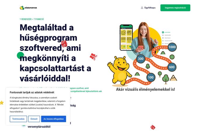 Screenshot of husegpontom.hu