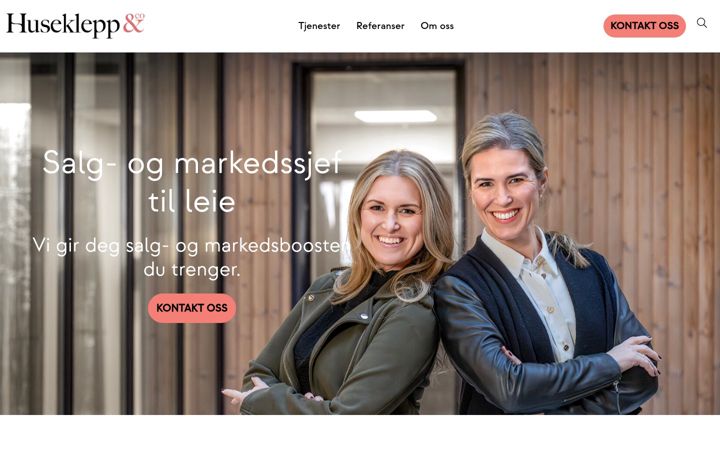 Screenshot of husekleppco.no