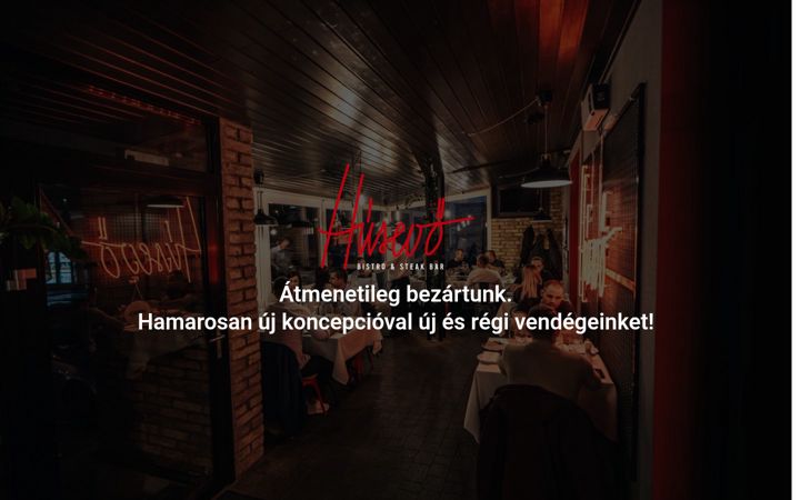 Screenshot of husevosteakbar.hu