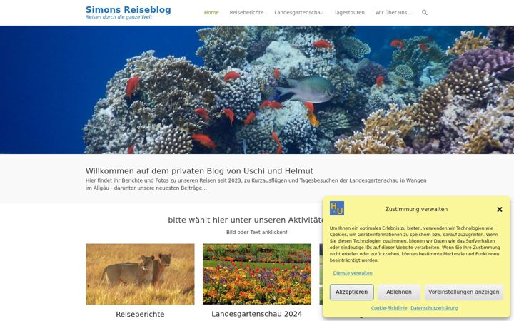 Screenshot of husimon.de