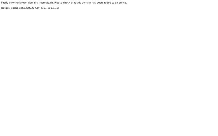Screenshot of husmutz.ch
