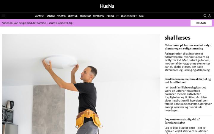 Screenshot of husnu.dk