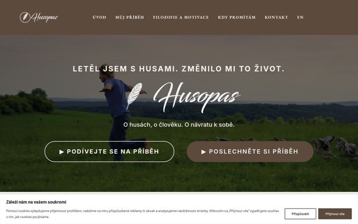 Screenshot of husopas.cz