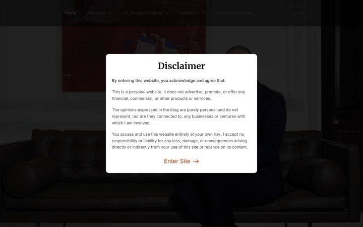 Screenshot of hussamotaibi.com