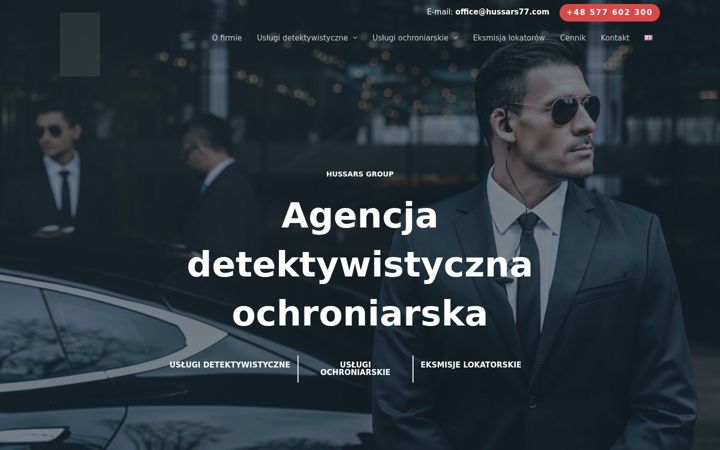 Screenshot of hussars77.com