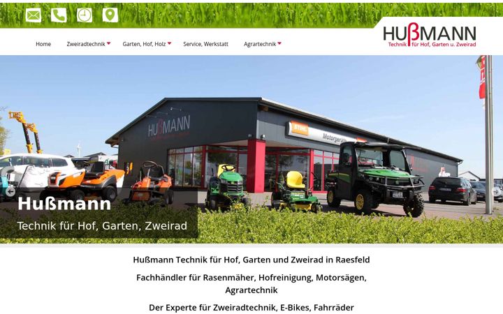 Screenshot του hussmann-raesfeld.de