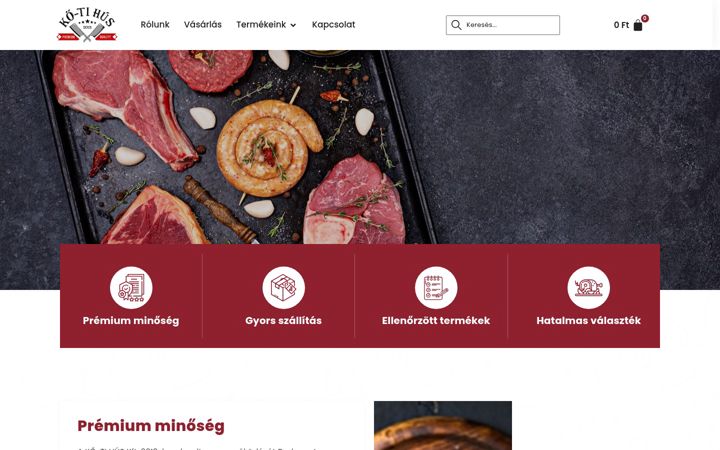 Screenshot of husthussal.hu