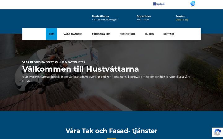 Screenshot of hustvattarna.se