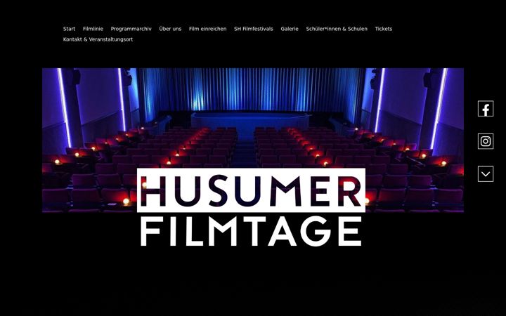 Screenshot of husumer-filmtage.de