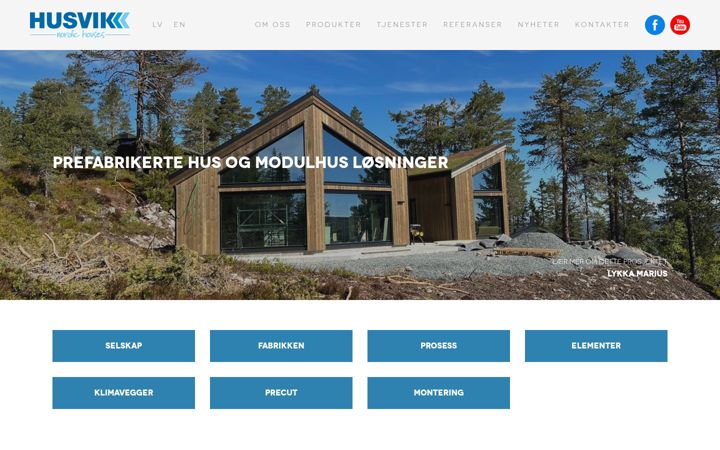 Screenshot of husvikhus.com