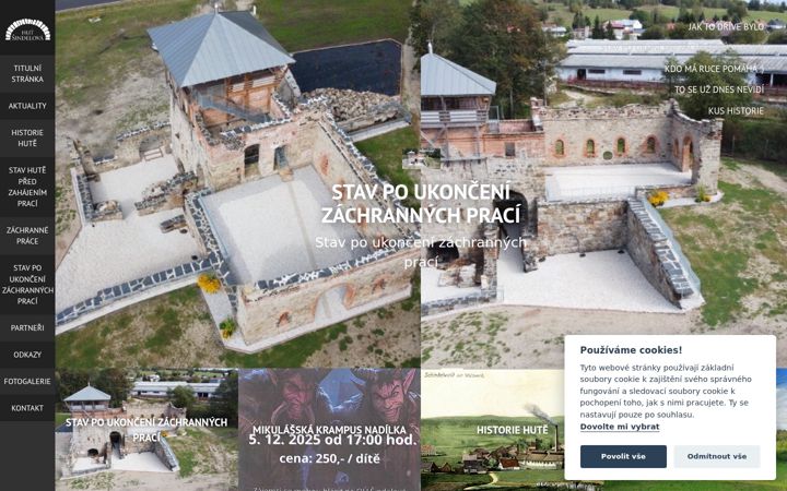 Screenshot of hut-sindelova.cz