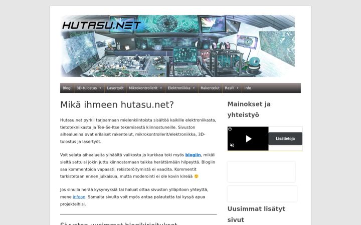 Screenshot of hutasu.net