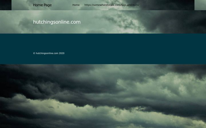 Screenshot of hutchingsonline.com