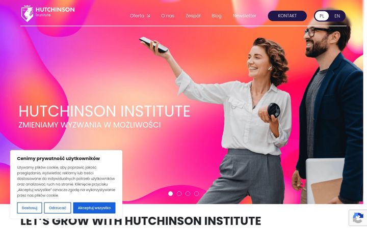 Screenshot of hutchinson.org.pl