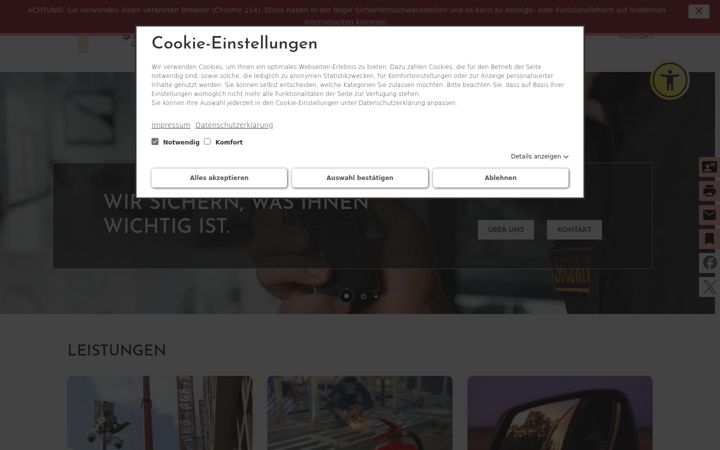 Screenshot του huth-gross.de