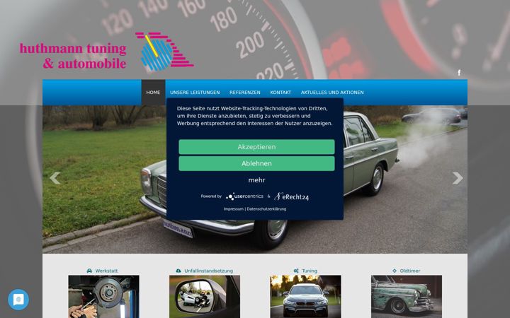 Screenshot του huthmann-tuning.de