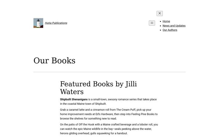 Screenshot of hutiapub.com