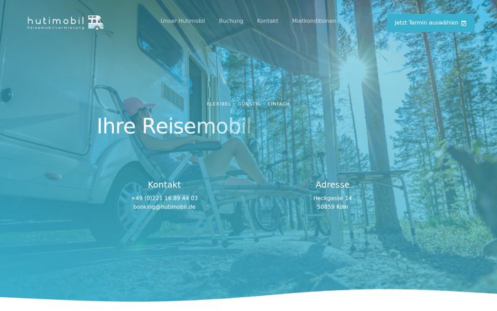 Screenshot of hutimobil.de
