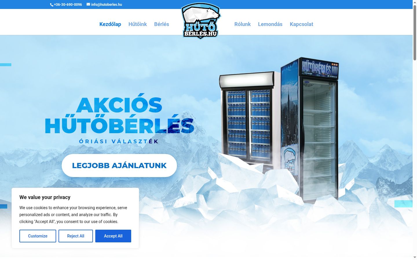 Snímka obrazovky banera súhlasu zobrazeného pred akoukoľvek interakciou