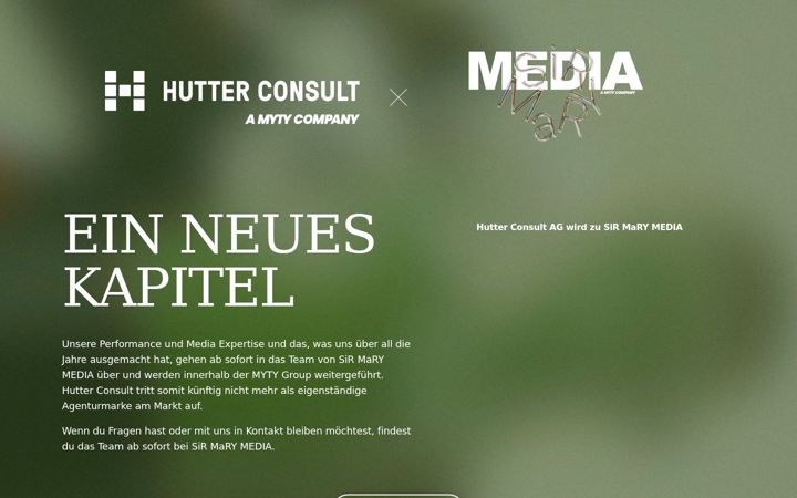 Screenshot of hutter-consult.com