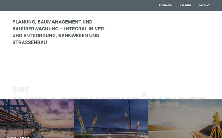 Screenshot του hutzler-ingenieure.de