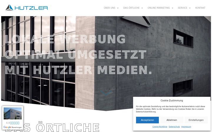 Screenshot του hutzler-medien.de