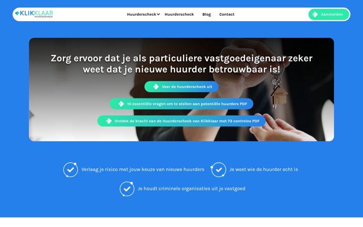 Screenshot of huurderscheck.com