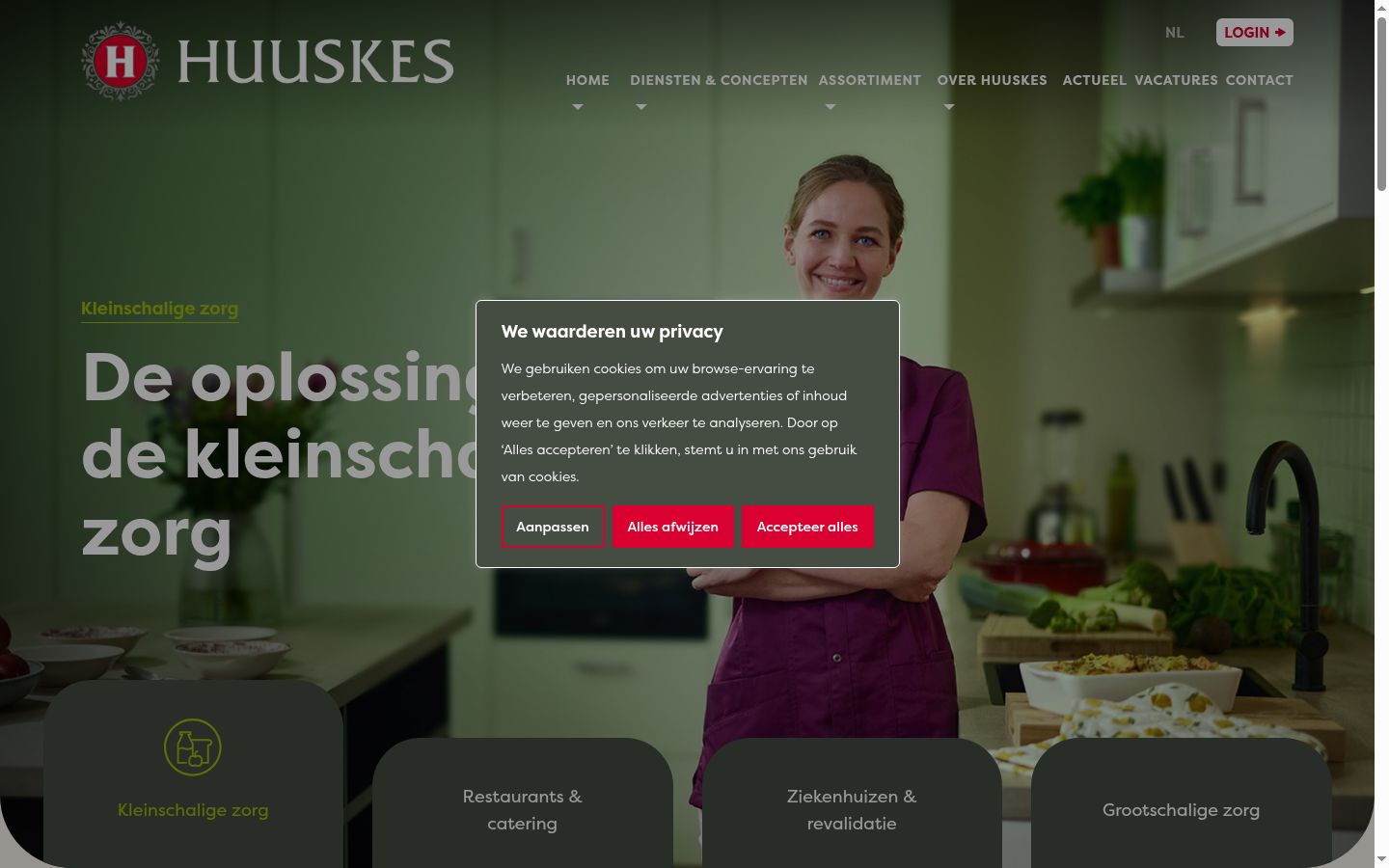 Snímek obrazovky baneru souhlasu zobrazeného před jakoukoli interakcí