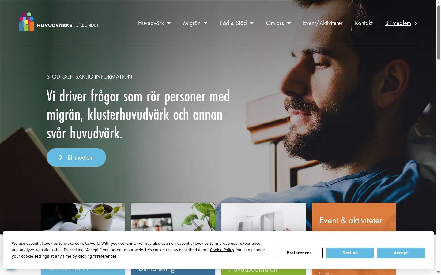 Zrzut ekranu banera zgody wyświetlanego przed jakąkolwiek interakcją