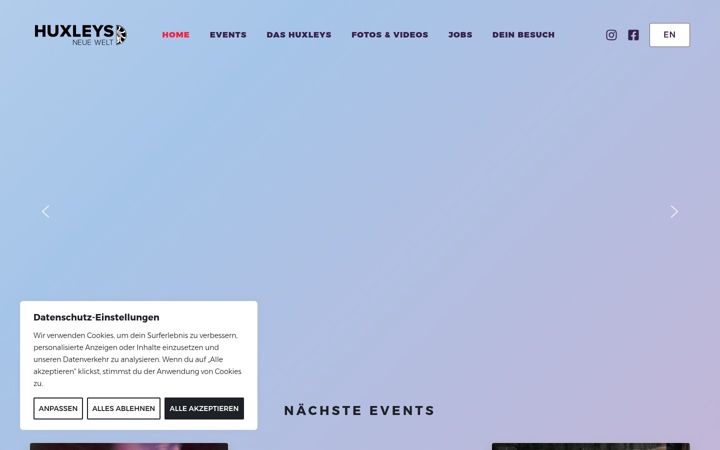 Screenshot of huxleysneuewelt.de